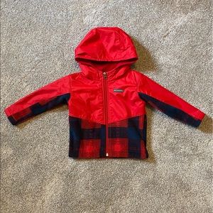 Columbia Toddler Steens MT Jacket, Red - 18M-24M